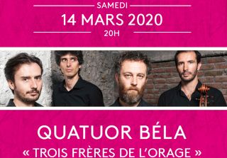 Le Quatuor Béla en concert à la maison d'Izieu