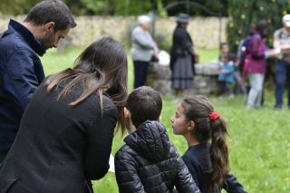 Chasse aux œufs à l'Abbaye d'Ambronay