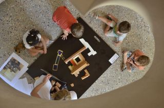 Visites familles à l'Abbaye pendant les vacances