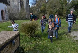 Visite de l'Abbaye en famille